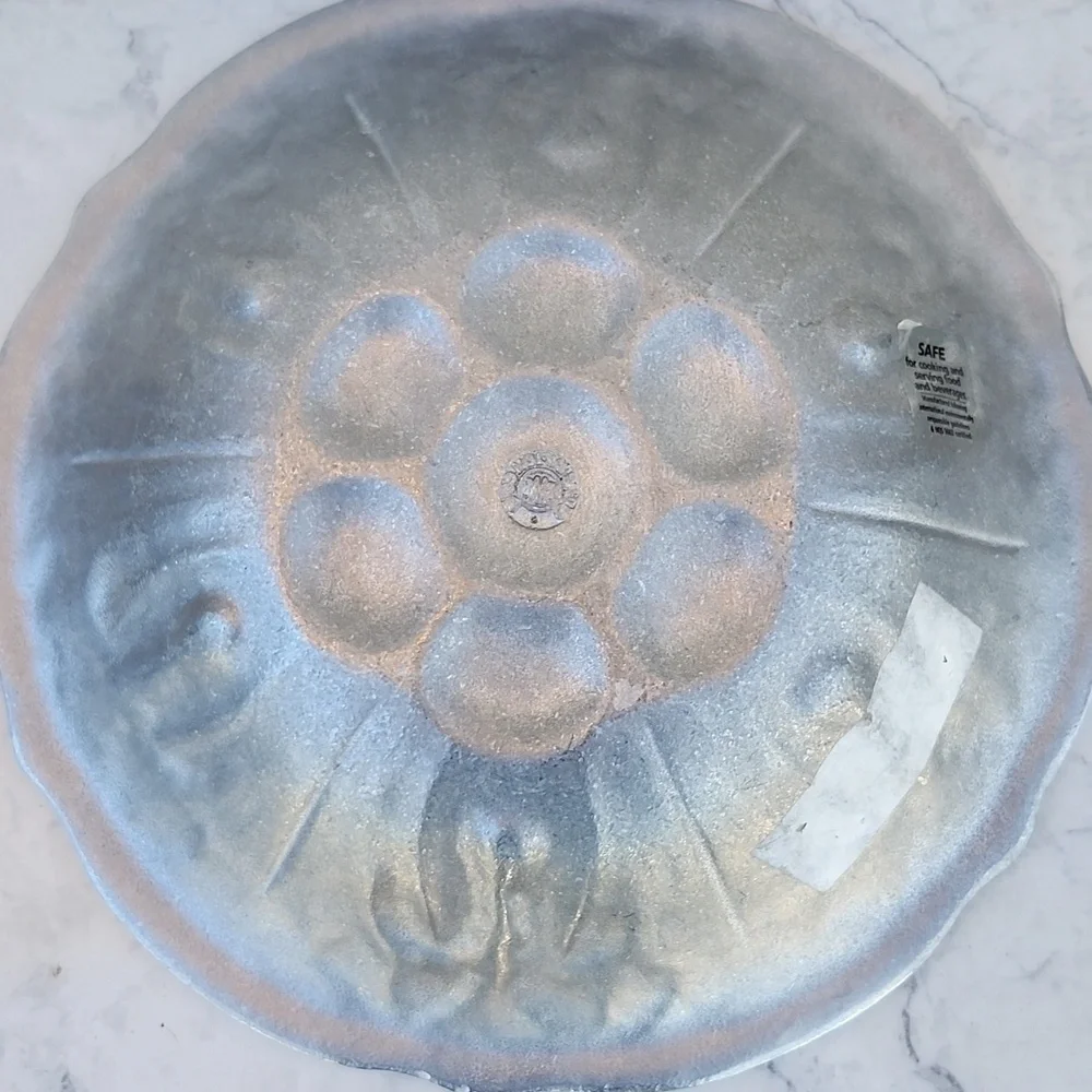 WILTON ARMETALE ACANTHUS BOWL - Picture 7 of 9